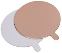 подложка 8 см круглая с ручкой