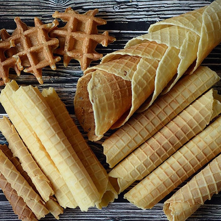 Вафельный декор