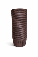 Форма бумажная "Маффин", коричневые. 5х4 см, 50 шт