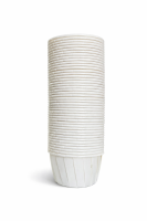 Бумажные формы для капкейков белые 5х4 см, 50 шт