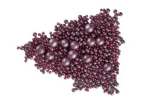  Драже зерн.взор. зерна риса в цв.конд. глазури Жемчуг 106 (Сиреневый) Микс 80 г